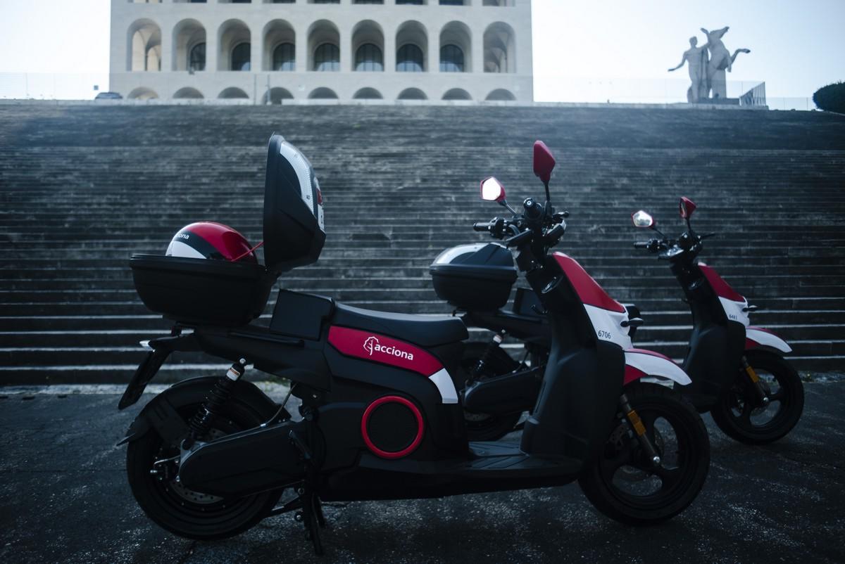 Acciona scooter sharing Roma