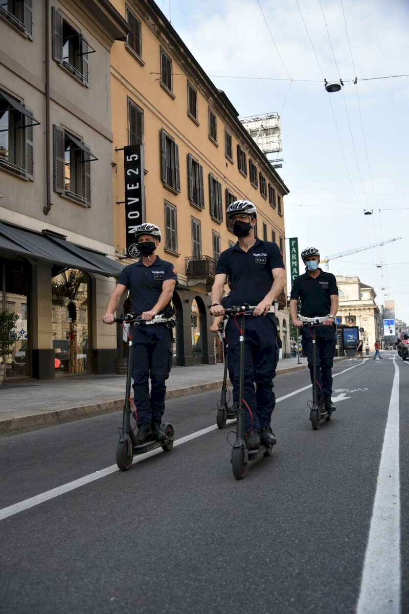  polizia locale milano monopattini