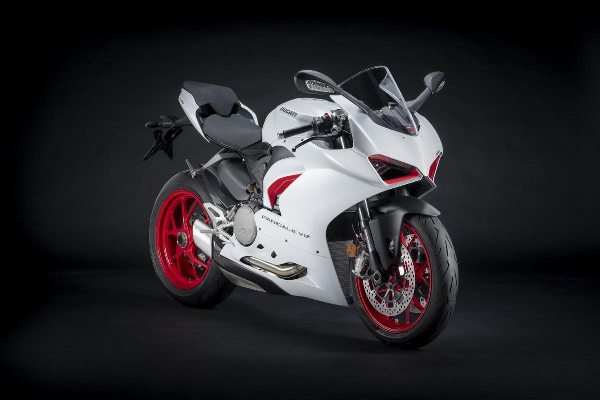 Ducati Panigale V2 White Rosso