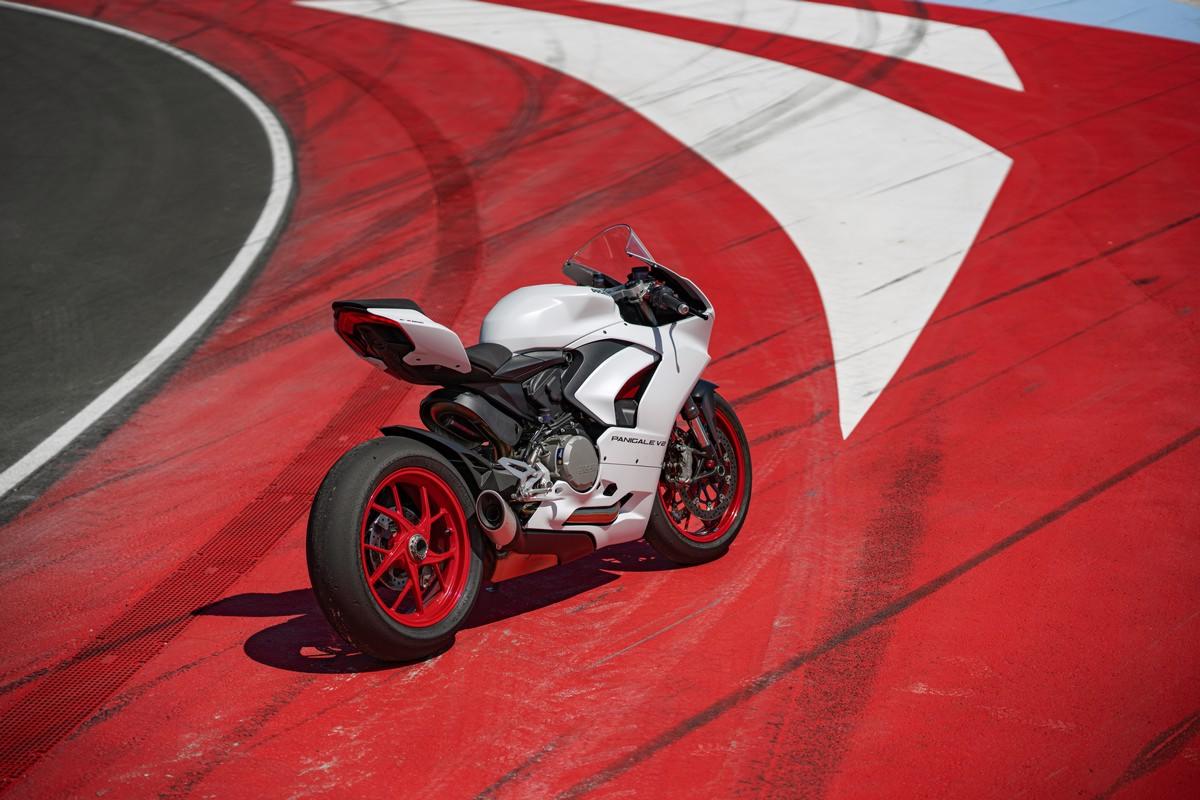 Ducati Panigale V2 White Rosso
