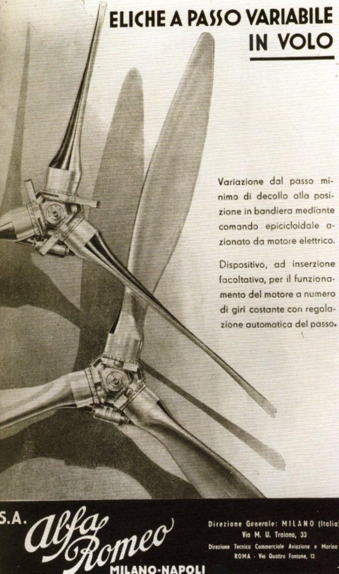 alfa romeo motori avio