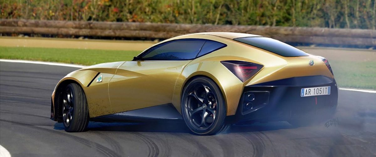 Alfa Giulia TZ4 Rendering