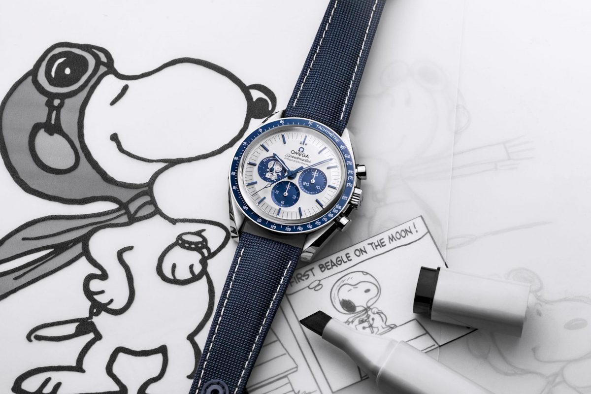 Omega Speedmaster Silver Snoopy Award