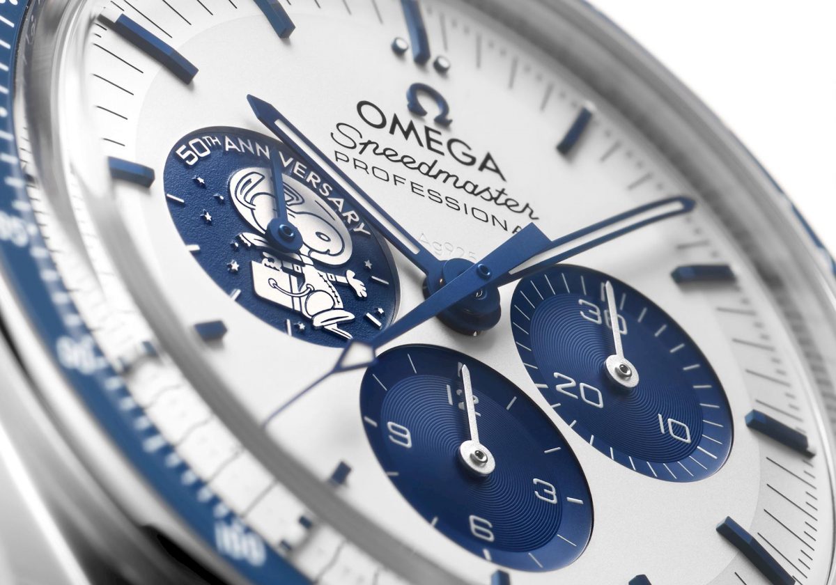 Omega Speedmaster Silver Snoopy Award