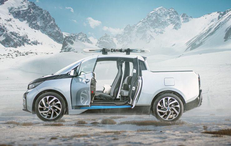 Pickup di lusso bmw i3