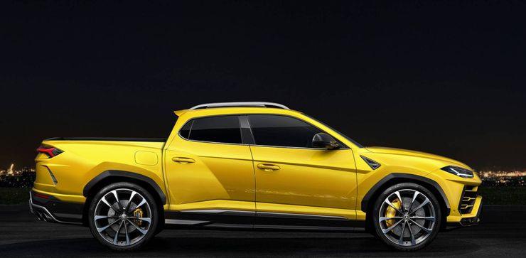 Pickup di lusso lombrghini urus