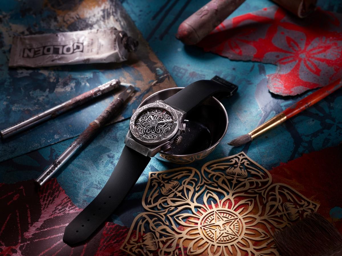 Hublot Classic Fusion Chronograph Shepard Fairey