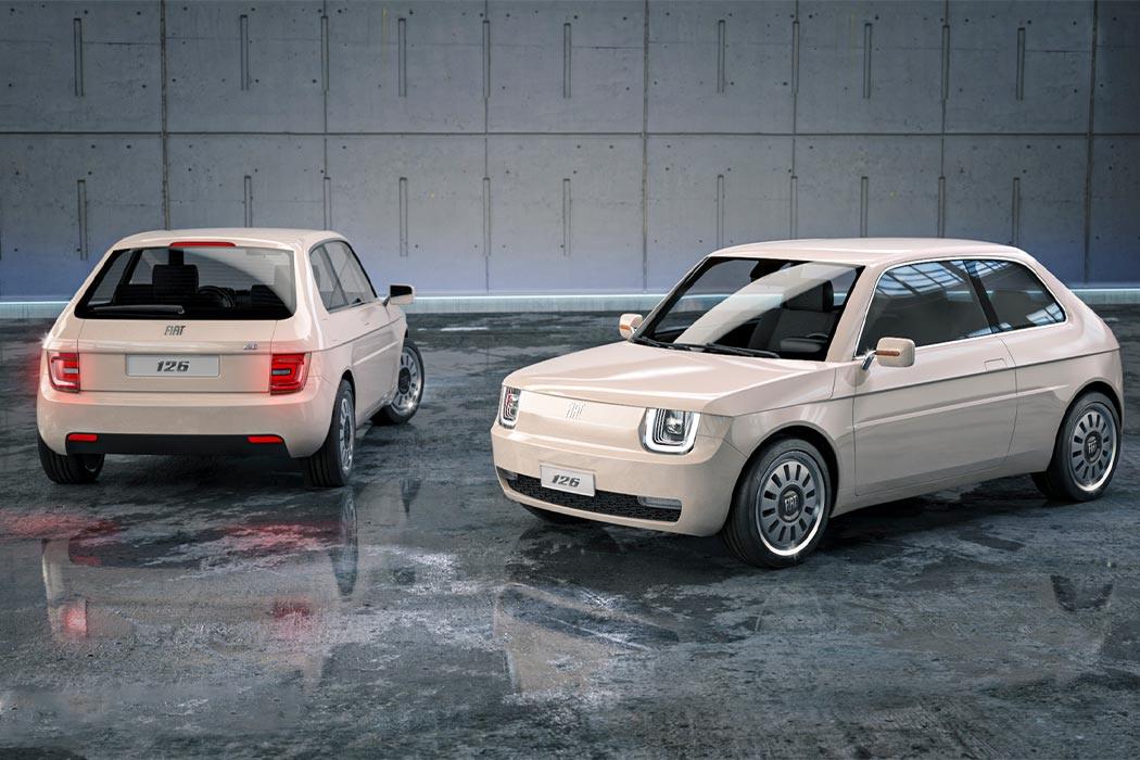 fiat 126 rendering