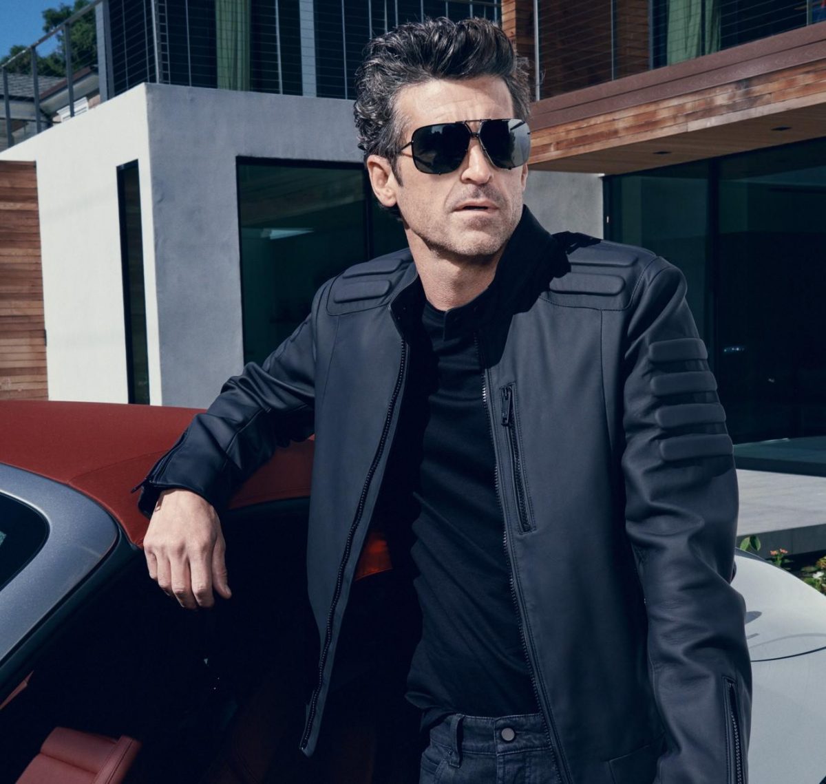 Patrick Dempsey occhiali Porsche Design