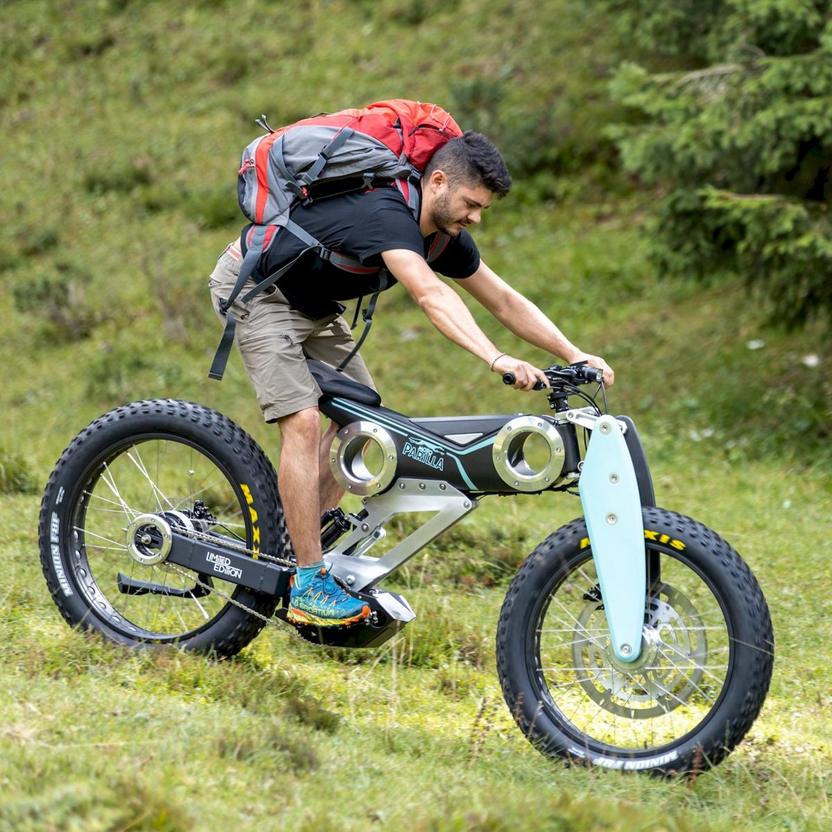 Moto Parilla bici elettrica