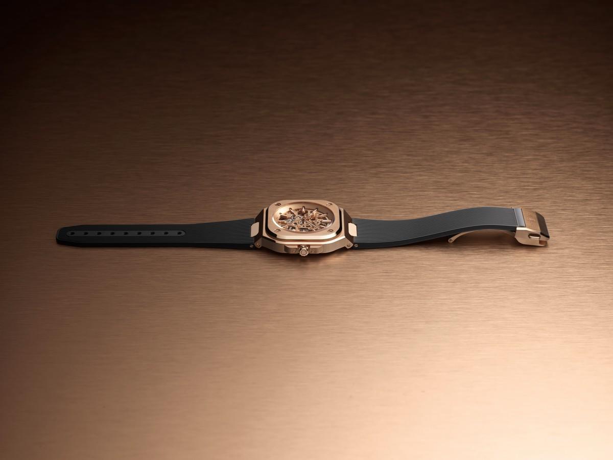 Bell & Ross BR 05 Skeleton Gold