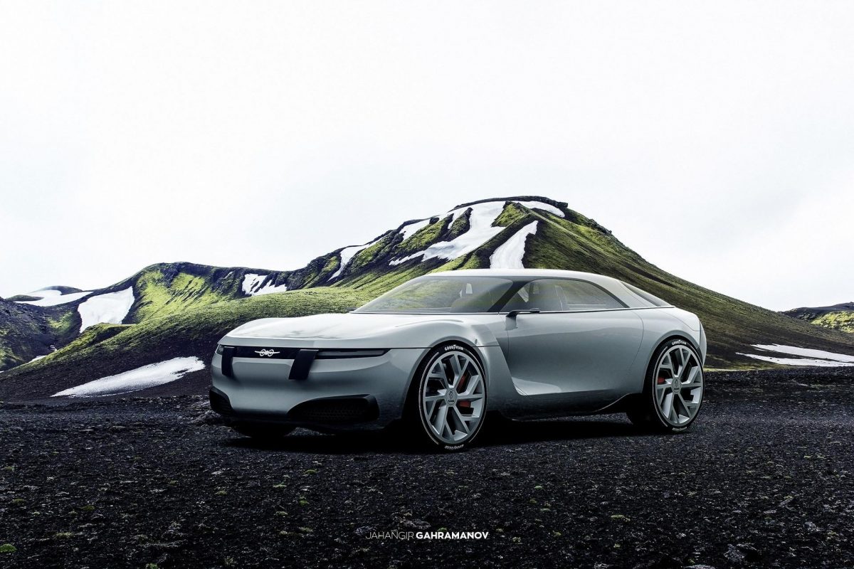 Saab GT Rendering