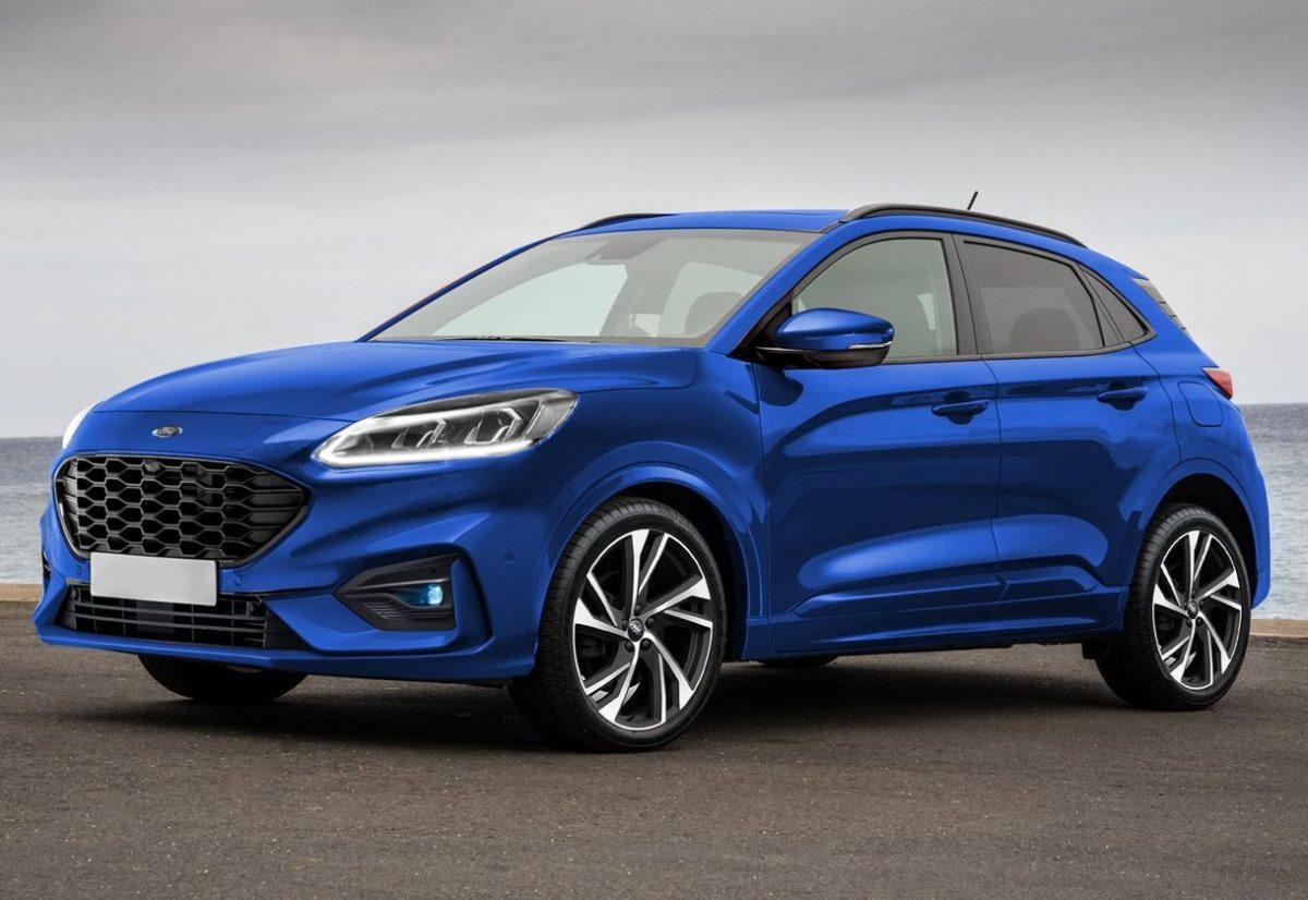 Ford Puma Electric Rendering