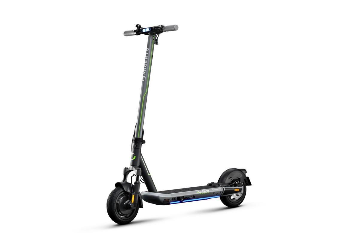 Monopattini elettrici Argento Active Bike e Sport