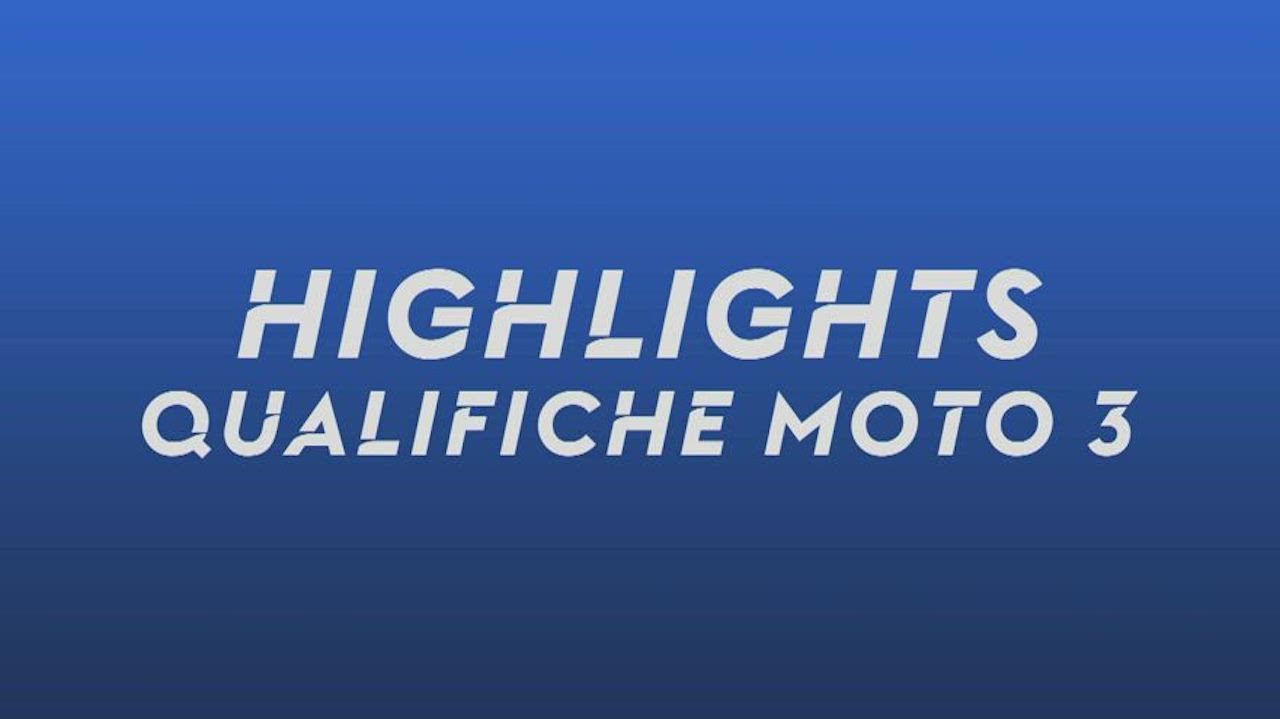 highlights qualifiche moto3