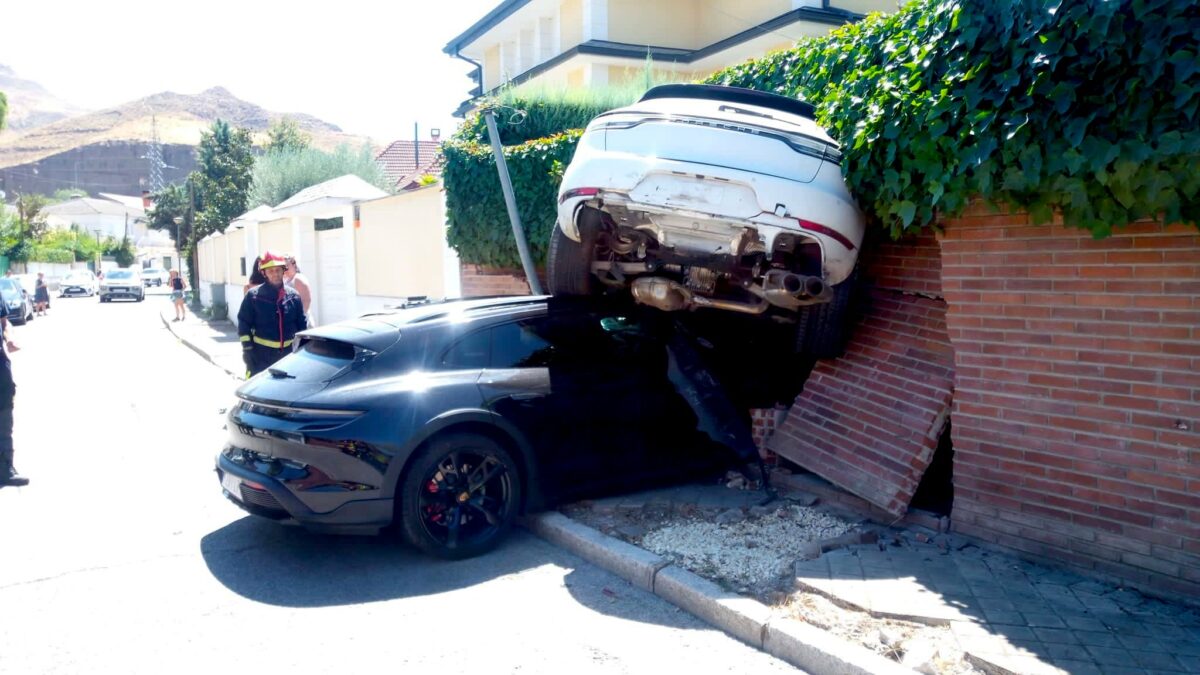 porsche taycan incidente