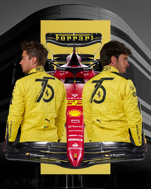 Ferrari nuova livrea F1 Monza 2022