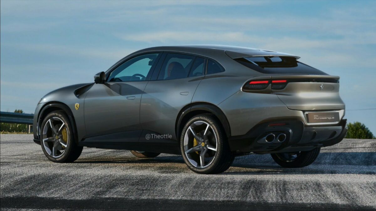 Ferrari Purosangue Compact Rendering