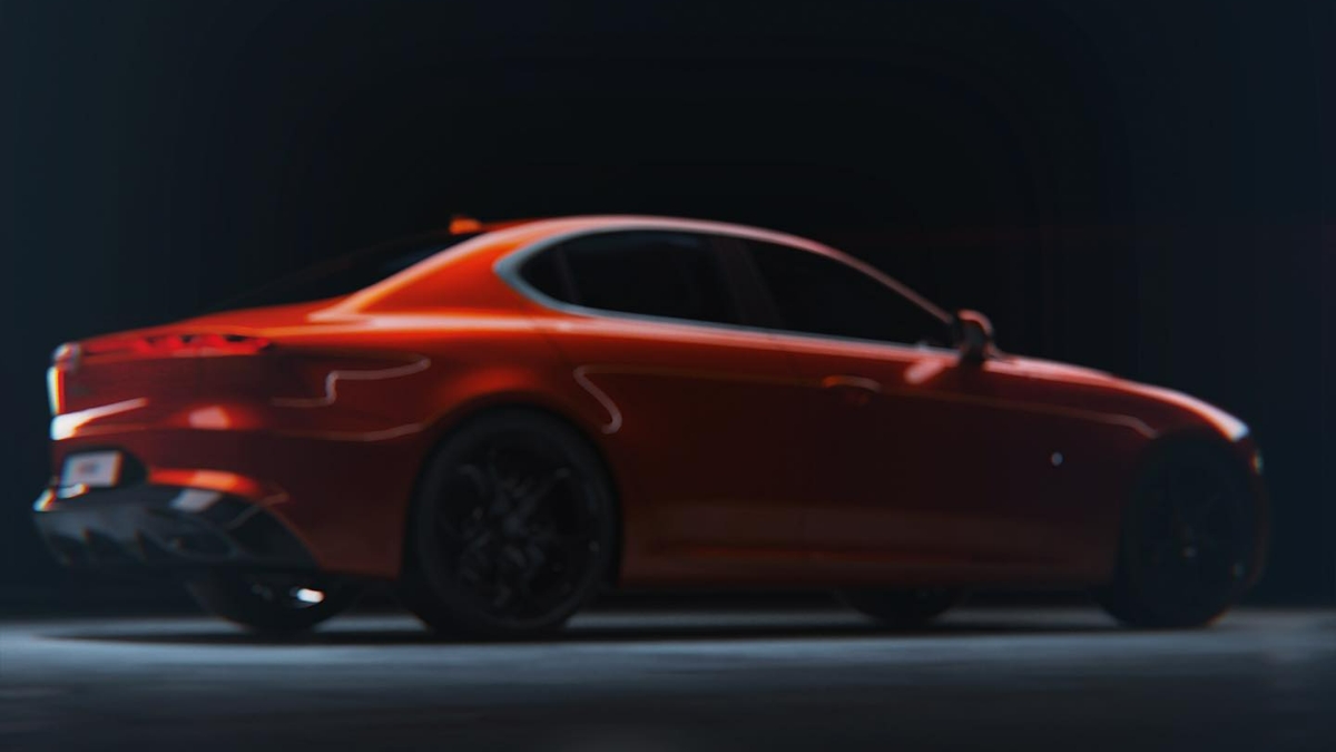 Alfa Romeo Giulia rendering