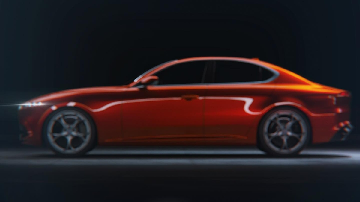 Alfa Romeo Giulia rendering