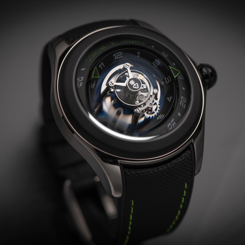 Corum Bubble 47 Central Tourbillion by Label Noir