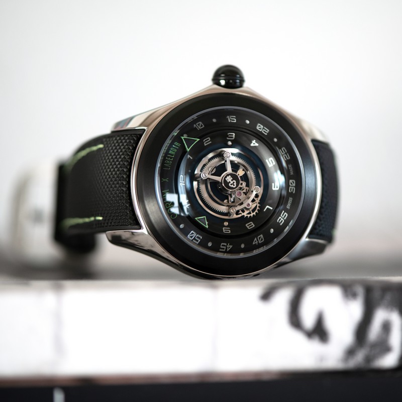 Corum Bubble 47 Central Tourbillion by Label Noir