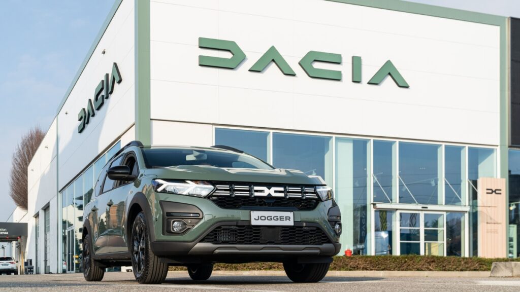 Dacia Visual Identity showroom