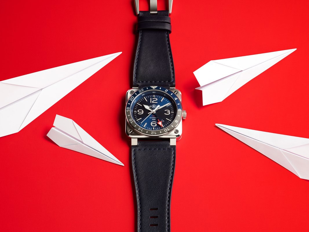 Bell & Ross BR 03-93 GMT Blue