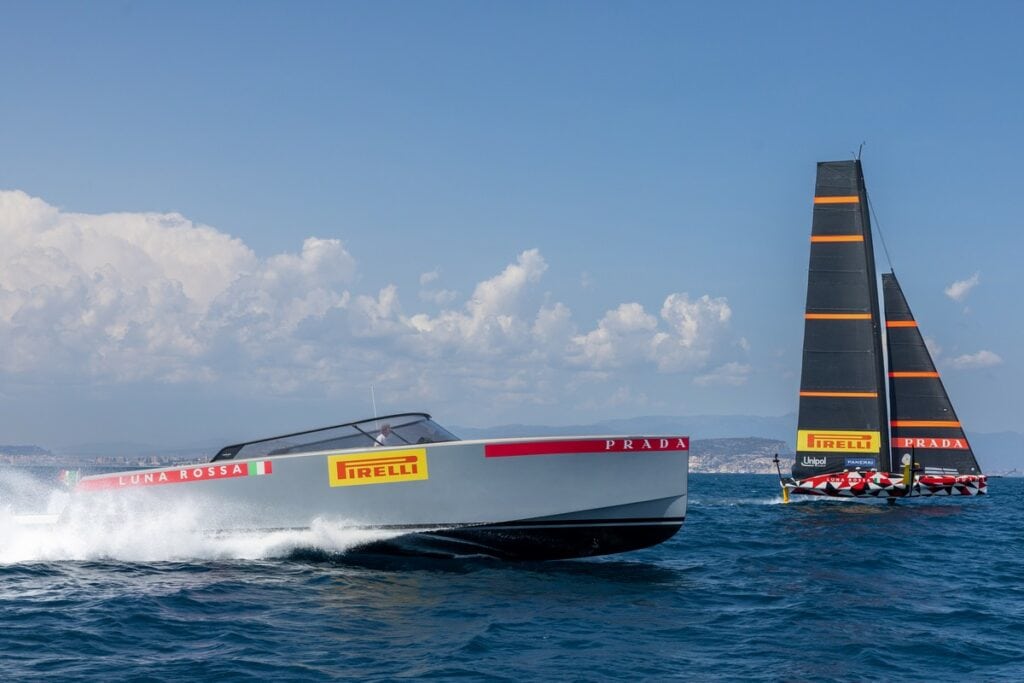Cantiere del Pardo Luna Rossa Prada Pirelli