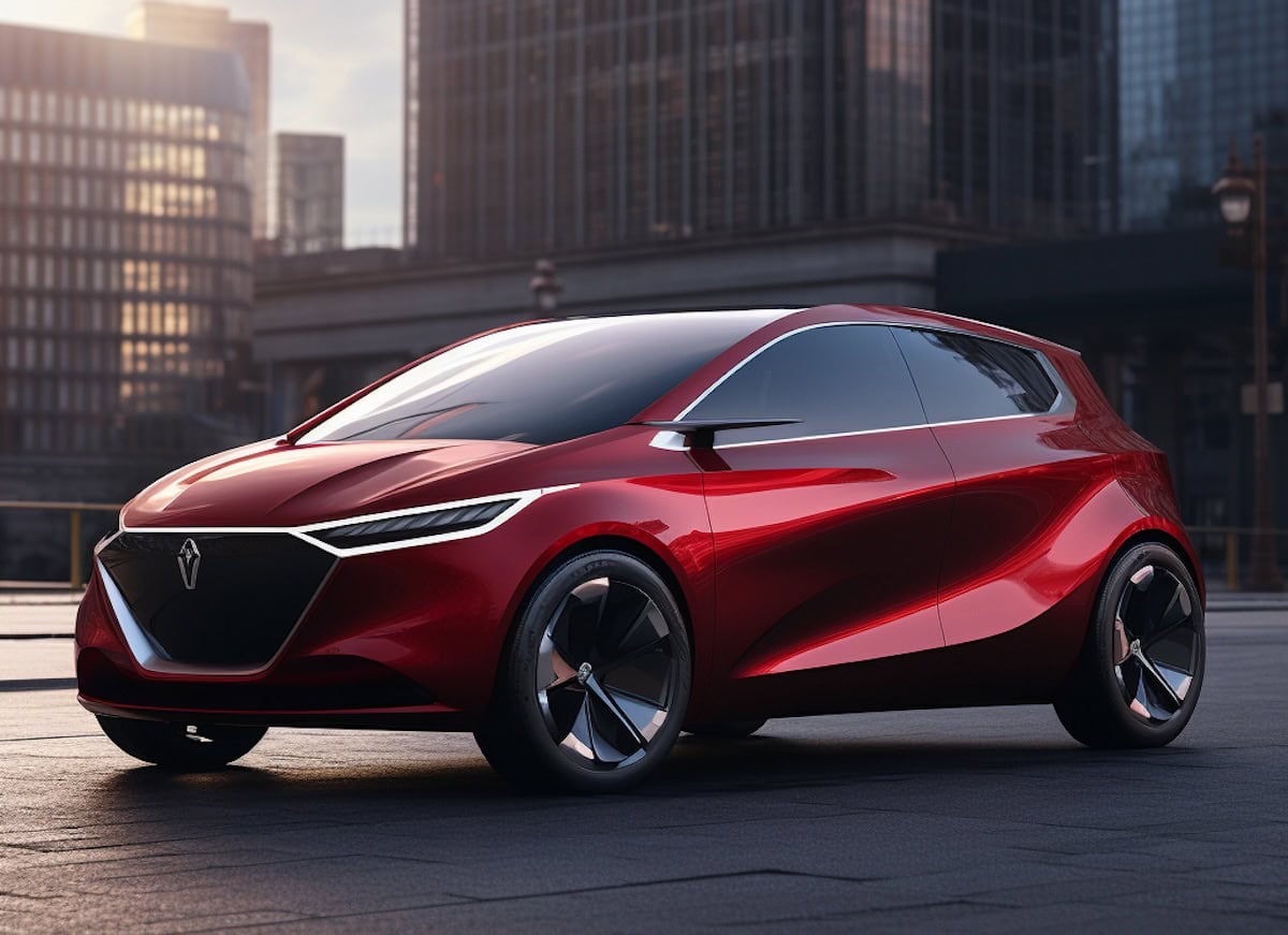 lancia ypsilon rendering