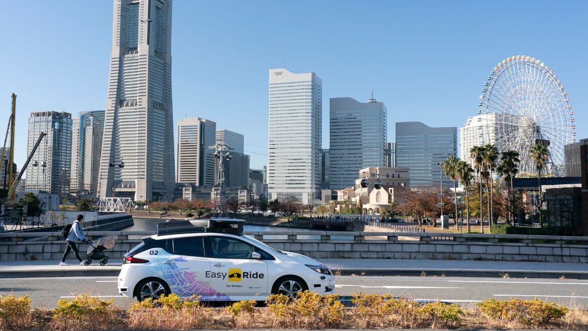Nissan guida autonoma