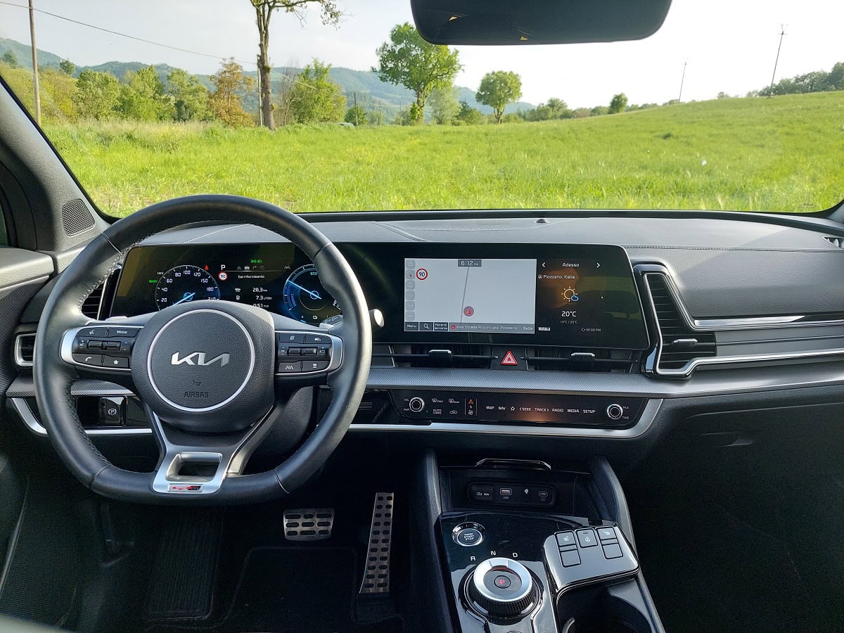 Interni Kia Sportage Phev