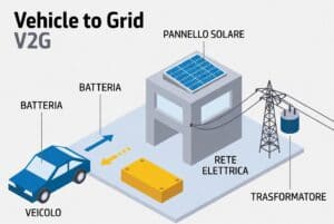 Vehicle to Grid spiegato semplice: come le auto elettriche possono alimentare la rete