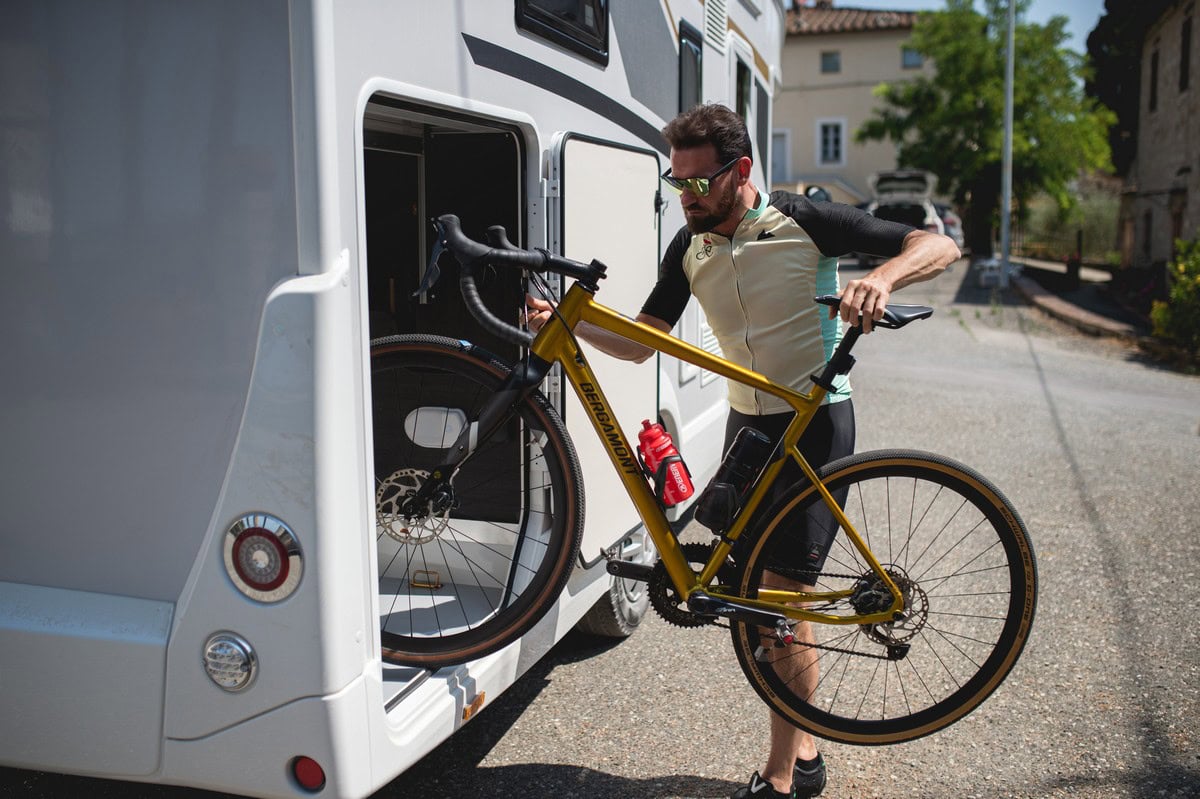 Viaggiare in camper e bicicletta Europa