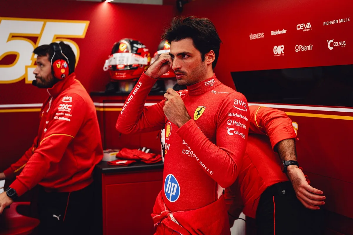 Carlos Sainz F1 Ferrari