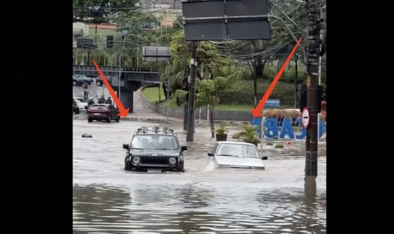 Jeep Renegade vs Fiat Uno: chi supererà la strada allagata? Il video che sorprende tutti.