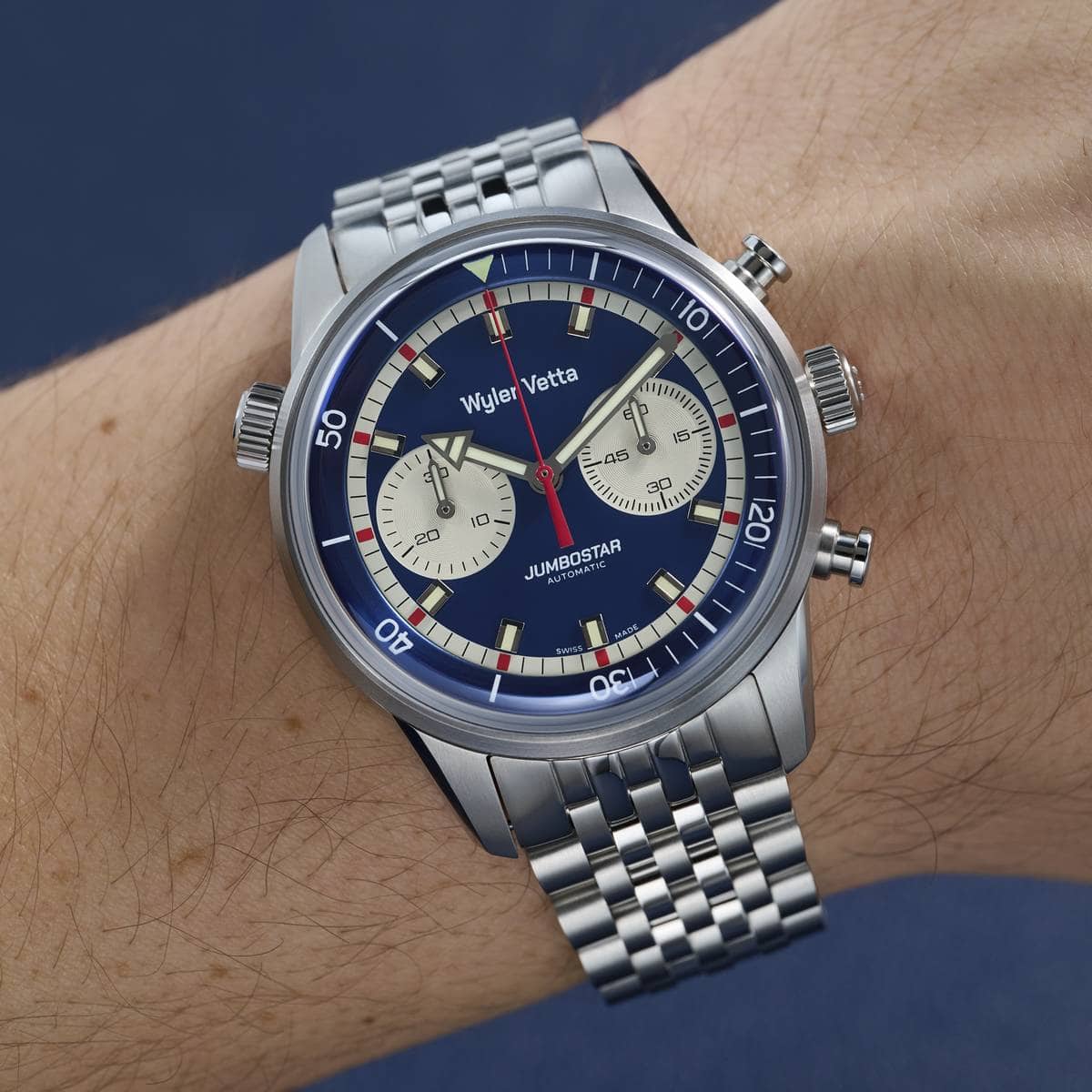 Wyler Vetta cronografi Jumbostar 40 mm