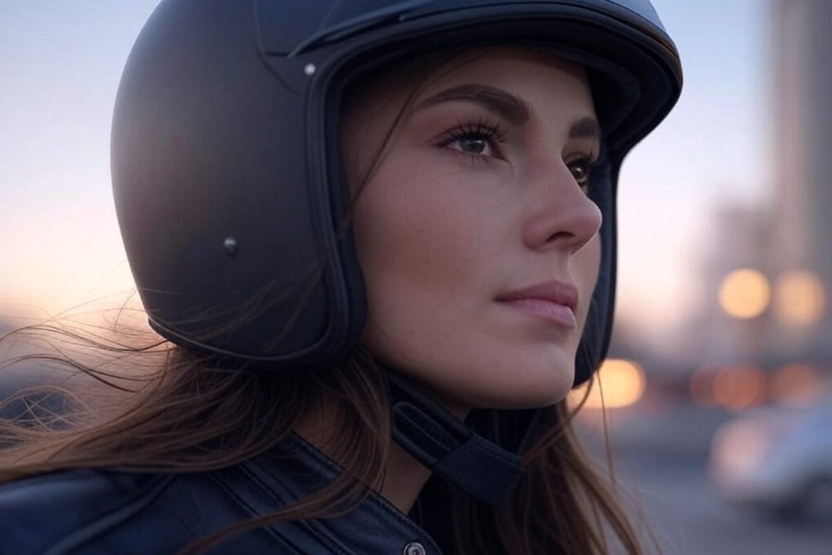 casco jet ragazza