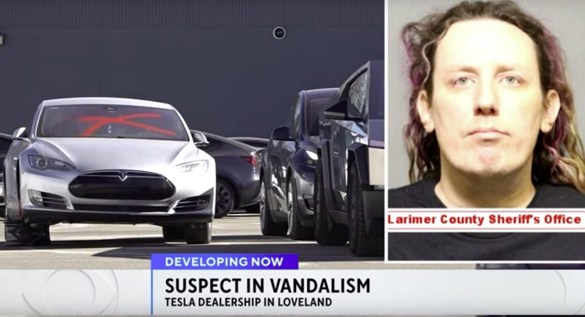 Tesla vandalo