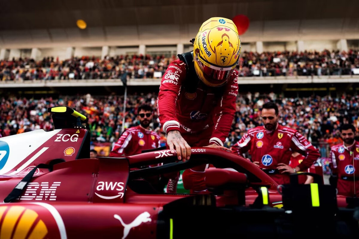 ferrari f1 2025 lewis hamilton