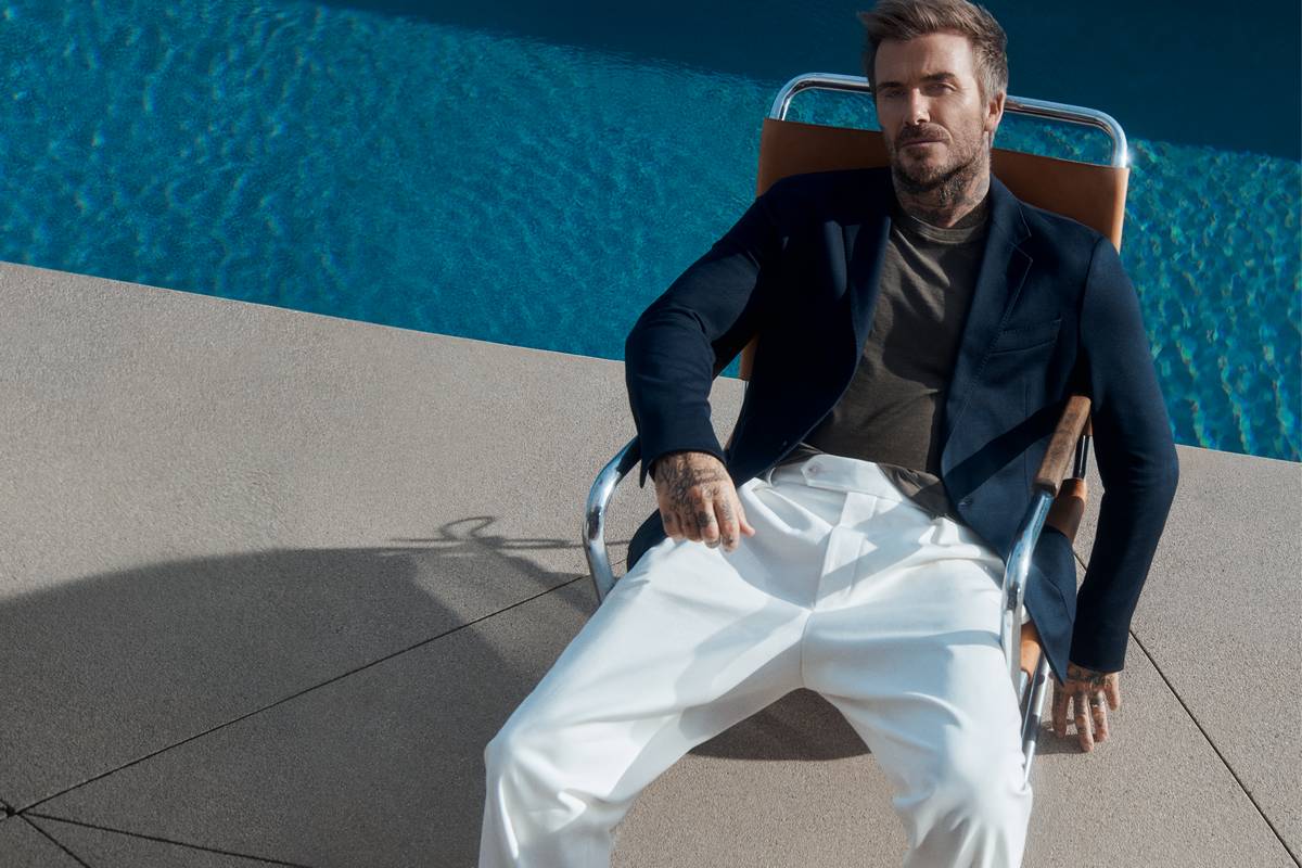 David Beckham Boss primavera estate 2025