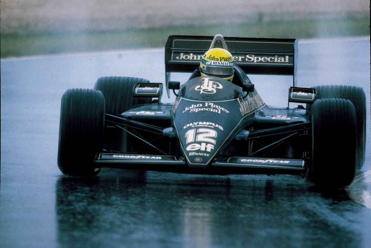 Lotus 97T Ayrton Senna