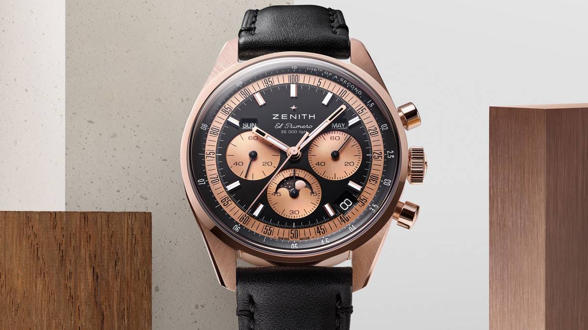Zenith Chronomaster Original Triple Calendar oro rosa