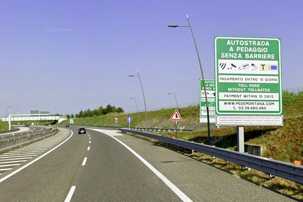 autostrada free flow pedemontana