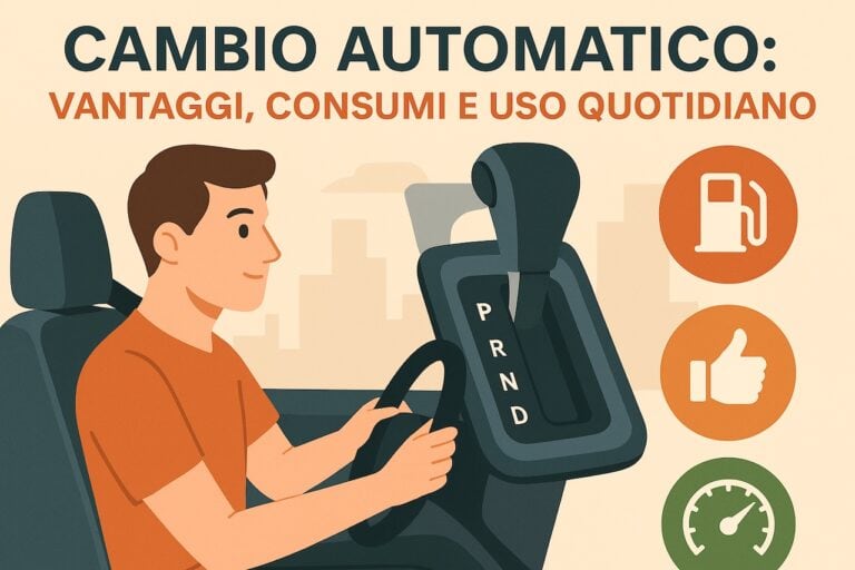 Cambio automatico: guida completa tra vantaggi, consumi e uso quotidiano