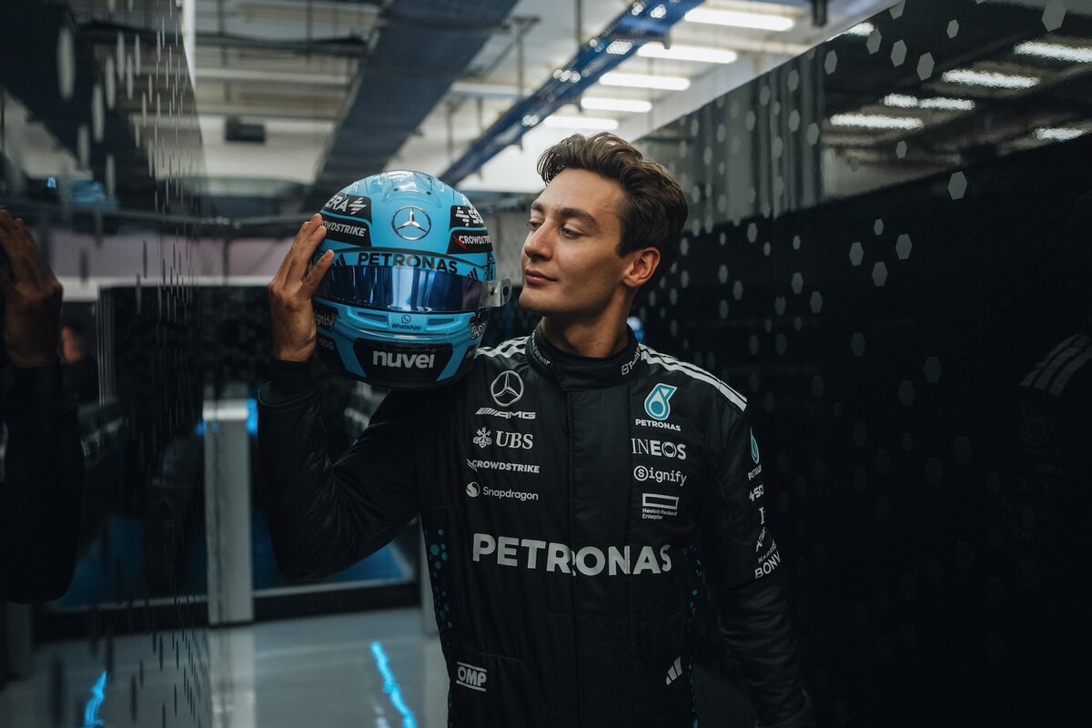 George Russell Mercedes F1 2025