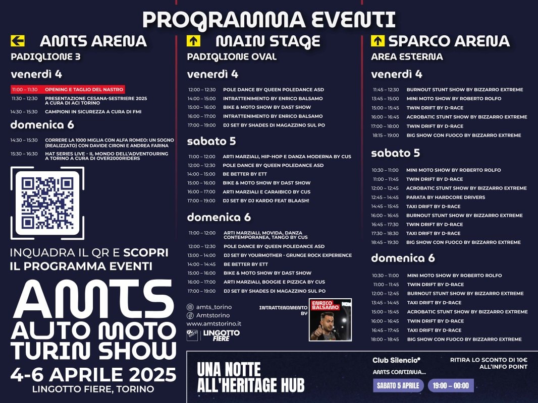 programma eventi amts 2025