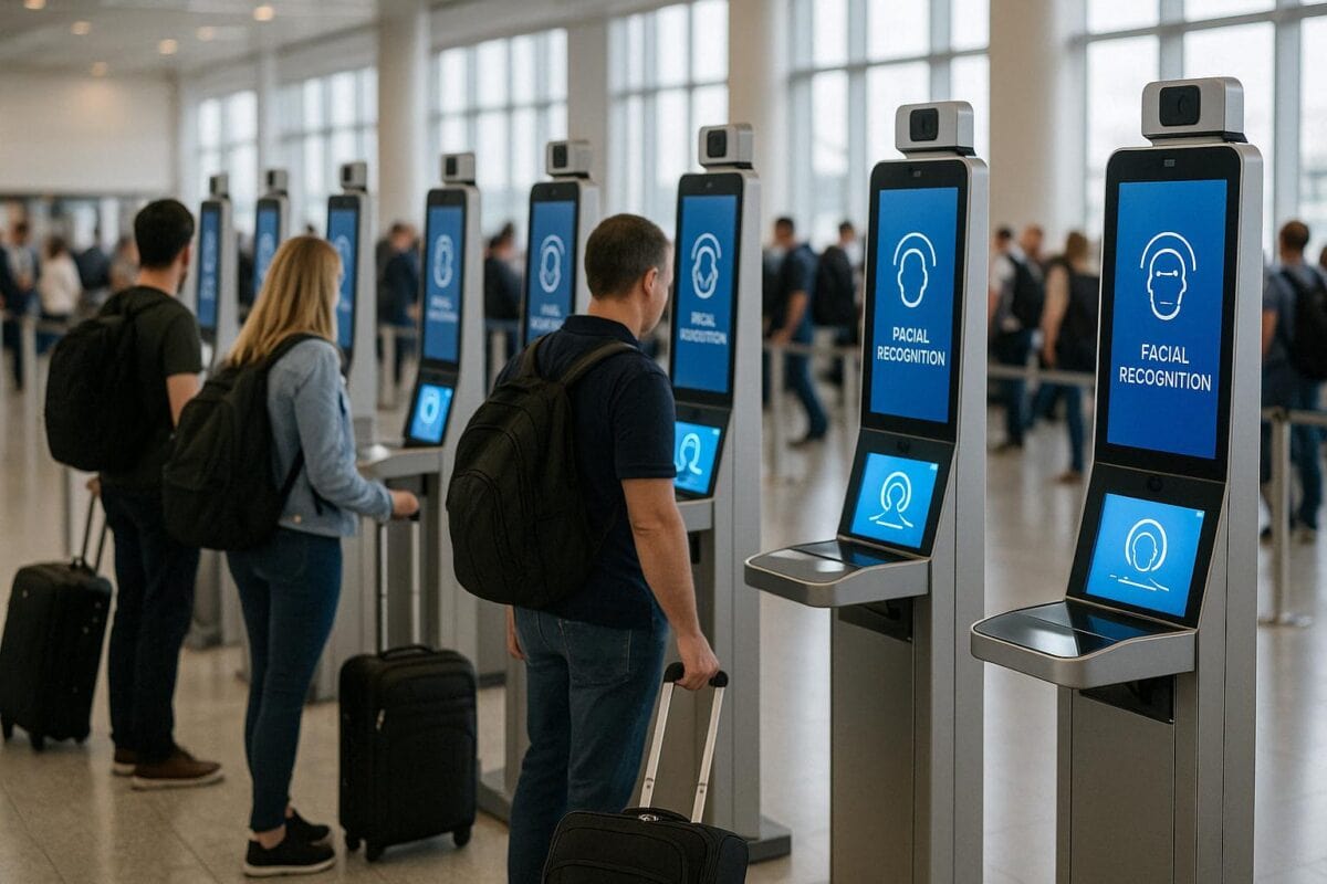 riconoscimento facciale aeroporto