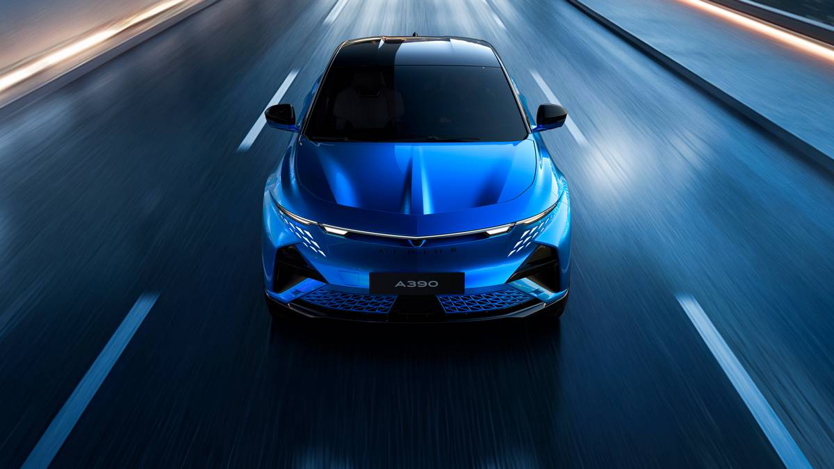 Alpine A390 fastback elettrica
