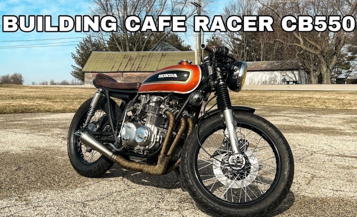 HONDA CB550 cafe racer